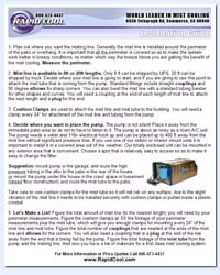 Installation Guide for Misters Evaporative Cooling System